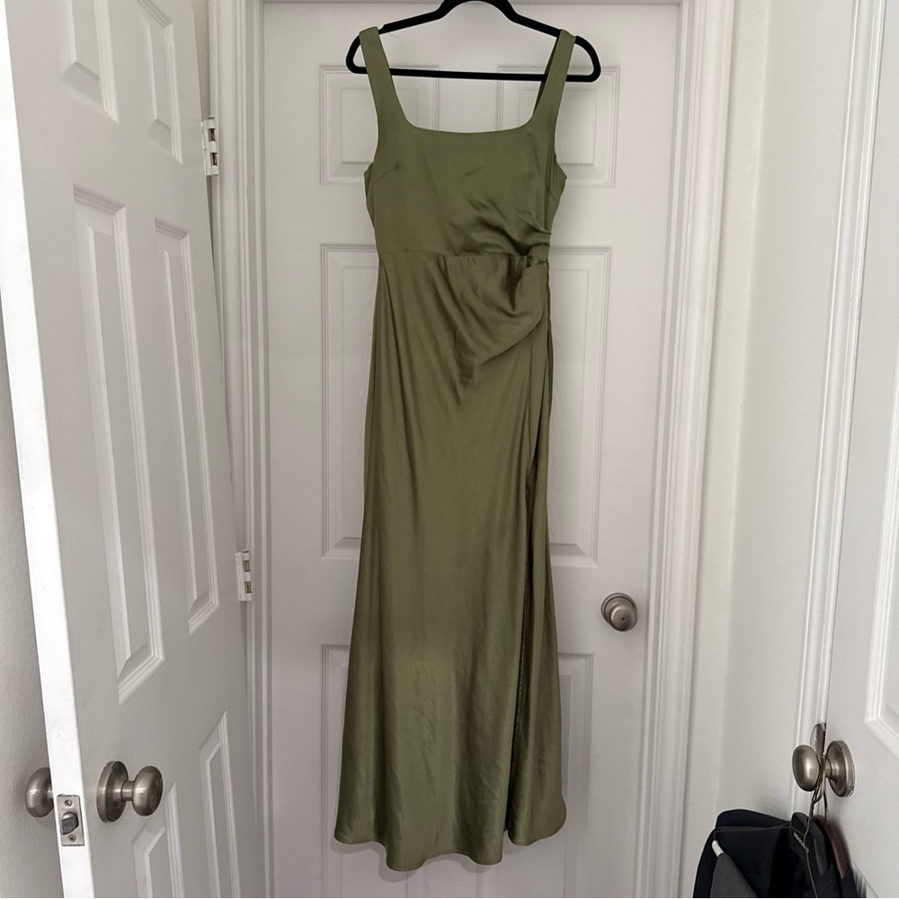 Billy J Alaria Dress color olive